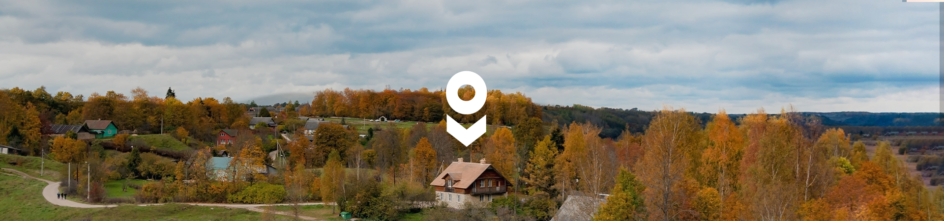 House in woods in Russia using Konnect satellite internet